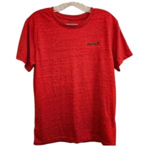 NEW Hurley S Red Crew Neck SOFT AE-1631